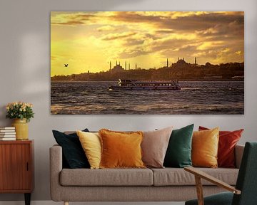 Sunset on the Bosphorus, Istanbul