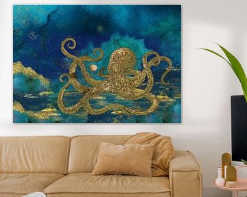 Diepzee octopus van Jadzia Klimkiewicz