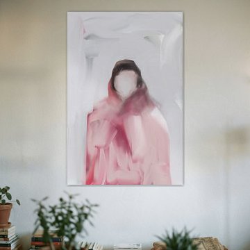 Abstract portrait by Carla Van Iersel