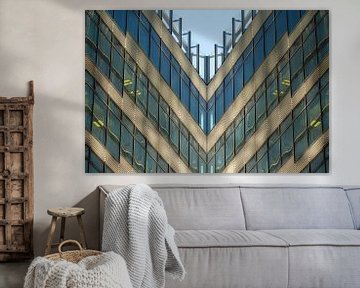 BERLIN Glasfassade - mirrored illusions von Bernd Hoyen