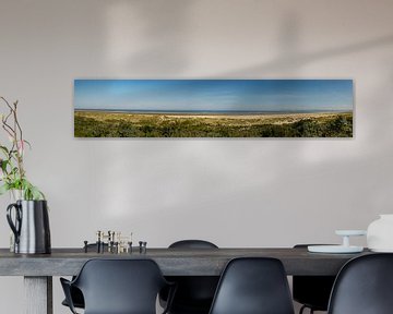 Paysage dunaire panoramique Flauwe Werk sur Kristof Leffelaer