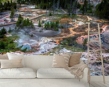 Yellowstone Paint Pots by Marcel Wagenaar