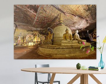 Die Felsentempel von Dambulla in Vietnam von Roland Brack