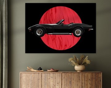 Chevrolet Corvette C3 in black