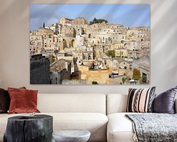 Sassi van Matera Basilicata grens Puglia Italië van My Footprints