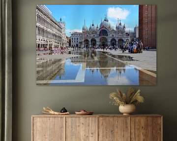 Piazza und Basilika San Marco Venedig von My Footprints