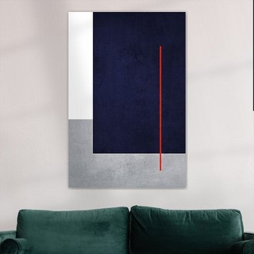 Abstrakte geometrische Formen Nr. 02 von Adriano Oliveira