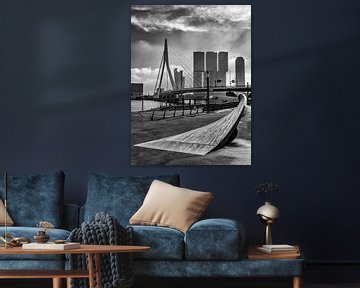 Erasmusbrücke Rotterdam von Rob Boon