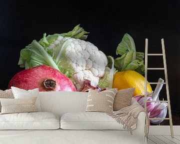 Still life with vegetables and fruit l Food photography by Lizzy Komen