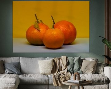 Trio mandarijnen van Maikel Brands