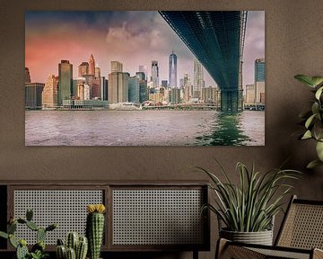 Under the Brooklyn Bridge by Dennis Donders