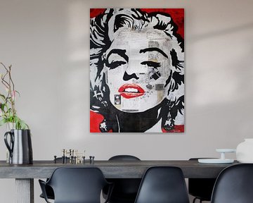 Marilyn Monroe Fascinatie van Kathleen Artist Fine Art