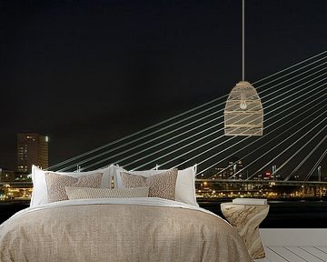 Passerende boot in de nacht