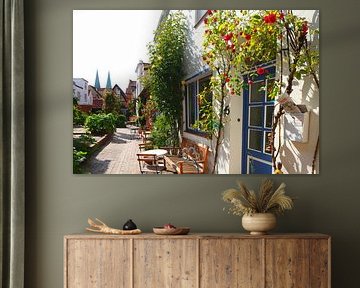 Rose Corridor, Old Town, Lübeck, Schleswig-Holstein