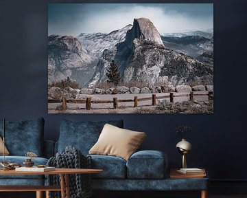 Half Dome im Yosemite National Park, Amerika von Daphne Groeneveld