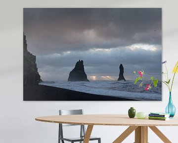 Reynisfjara Bucht, Vik, Island, Europa von Alexander Ludwig