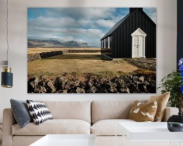 Búdakirkja, Snaefellsness, Iceland by Melissa Peltenburg