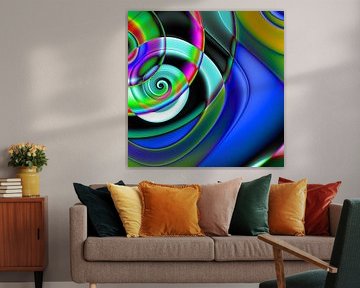 Caramel Blue by Claudia Gründler