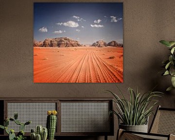 Wadi Rum Wüste Jordanien von Bart Schmitz