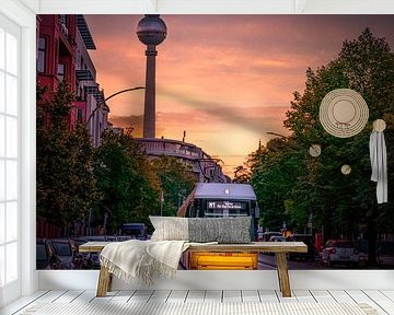 Autumn sunset in Berlin by Iman Azizi