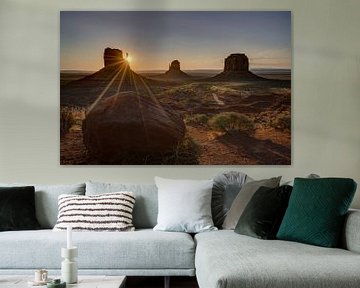 Monument Valley, Colorado, États-Unis sur Afke van den Hazel