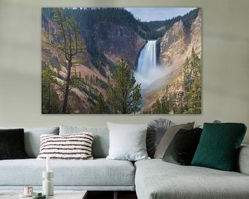 Yellowstone National Park, waterval van Afke van den Hazel