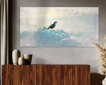 HEAVENLY BIRD I-Panorama van Pia Schneider