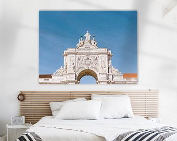 Lisbon Famous Buildings | Architecture Travel Photography Print Portugal | Arco da Rua Augusta by Youri Claessens