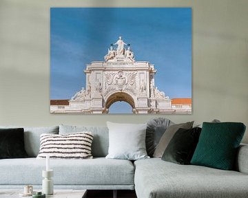 Lissabon Bekende Gebouwen | Architectuur Reisfotografie |  Portugal | Arco da Rua Augusta van Youri Claessens