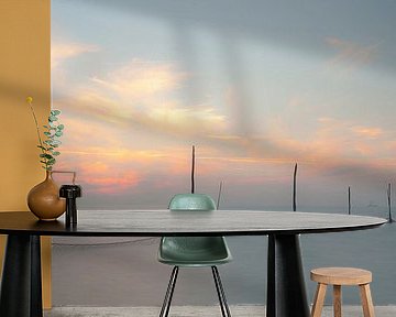 Sonnenuntergang IJsselmeer