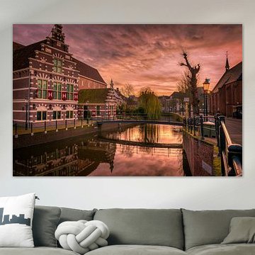 Amersfoort sous la lumière de l'hiver