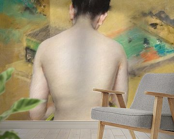 Study of Flesh Color and Gold, William Merritt Chase