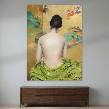 Étude de la couleur de la chair et de l'or, William Merritt Chase