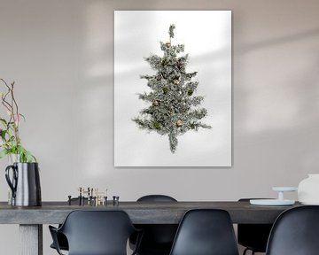 Kerstboom mos groen van Stephanie Franken