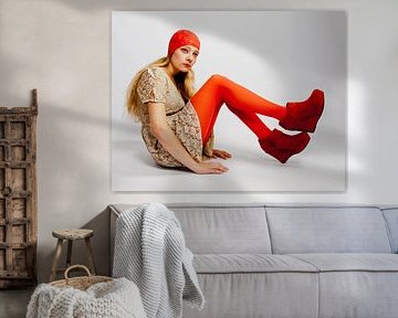 the orange girl by tiny  nijssen