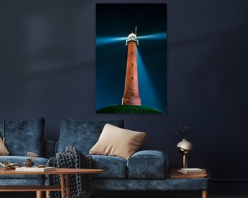 Leuchtturm von Ijmuiden von Jeroen Mondria