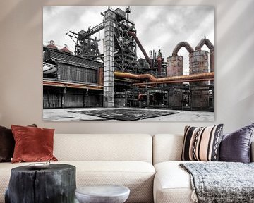 Piazza Metallica Landschaftspark Duisburg von Evert Jan Luchies