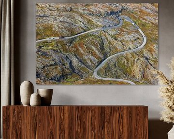 Dalsnibba mountain road, Møre og Romsdal, Norway by Henk Meijer Photography