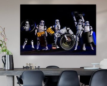 Stormtroopers in de fotostudio van Ton de Koning