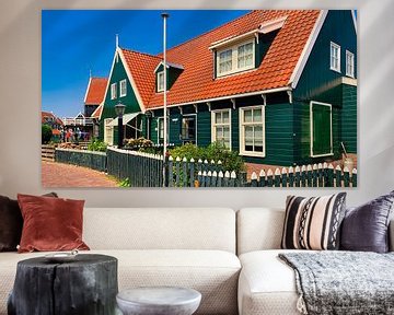 Haus mit Zaun, Marken von Digital Art Nederland