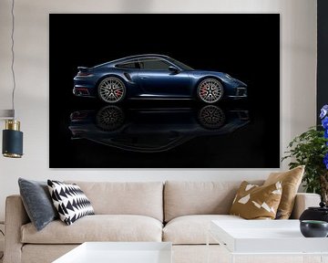 Porsche 911 Carrera 4S, voiture de sport. sur Gert Hilbink