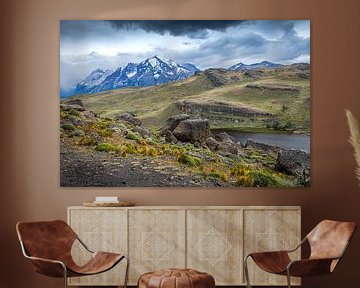 Nationaal park Torres del Paine, Chili van Marcel Bakker