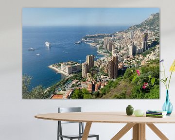 Uitzicht op Monaco van Mark Bolijn