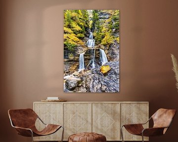 Wasserfall, Werdenfelser Land von Walter G. Allgöwer