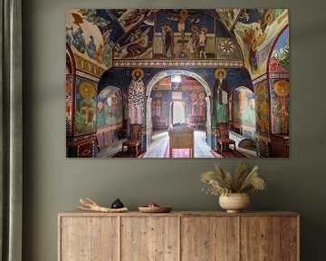 Fresco in a monastery by Antwan Janssen