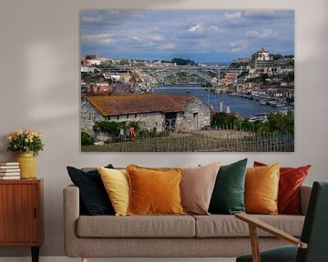 View over Porto and the Douro by Sander Hekkema