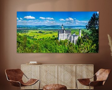 Neuschwanstein Castle by Walter G. Allgöwer