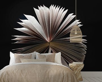 Soothing Book Circle Photography - Art on the Wall for Minimalist and Elegant Interiors by Elianne van Turennout
