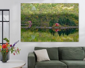 Autumn in Lofoten by Reinhard  Pantke