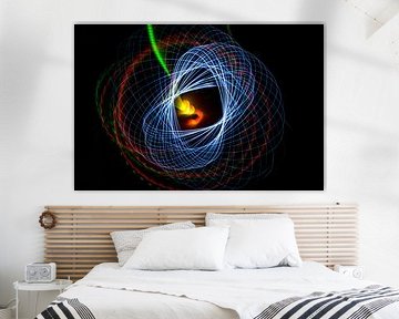 Lichtschilderen-Spirografie